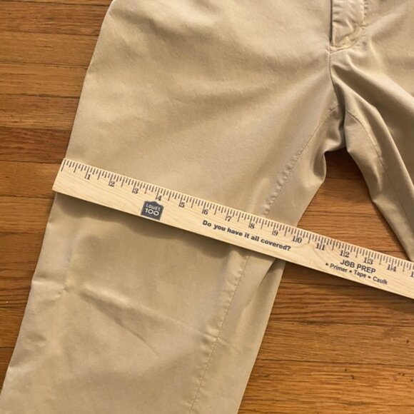 Polo Golf Ralph Lauren Pants Mens 35x32 Khaki Golf Classic Fit Cotton Stretch - Picture 10 of 16